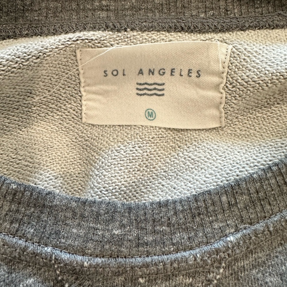 Sol Angeles Au Revoir Sweatshirt M - Picture 4 of 5